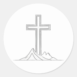 Holy Cross Ronde Sticker