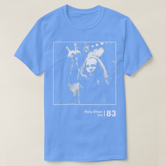 Holy Diver  Fanart Tribute T-shirt (Design voorkant)