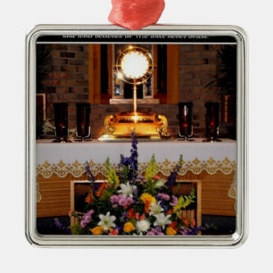 HOLY EUCHARIST - HOLY COMMUNION METALEN ORNAMENT