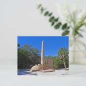Holy Eucharist Monument De Soto National Memorial Briefkaart (Staand voorkant)