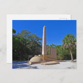 Holy Eucharist Monument De Soto National Memorial Briefkaart (Voorkant / Achterkant)