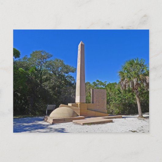 Holy Eucharist Monument De Soto National Memorial Briefkaart (Voorkant)