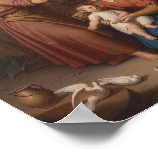 Holy Family - Julius Frank Poster (Hoek)