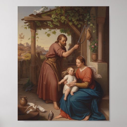 Holy Family - Julius Frank Poster (Voorkant)