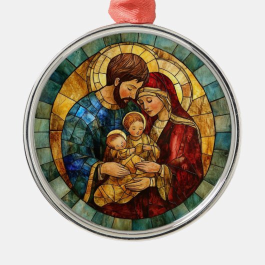 Holy Family Nativity Christmas Ornament (Voorkant)