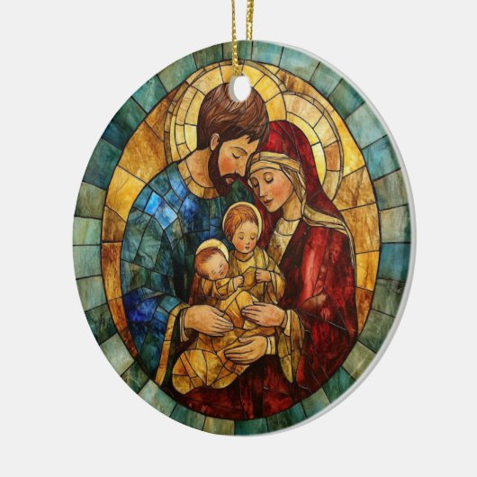 Holy Family Nativity Christmas Ornament (Links)