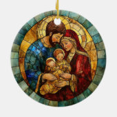 Holy Family Nativity Christmas Ornament (Achterkant)