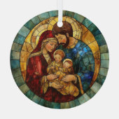 Holy Family Nativity Christmas Ornament (Achterkant)