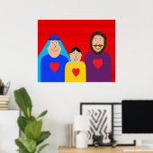 HOLY FAMILY POSTER (Thuiskantoor)
