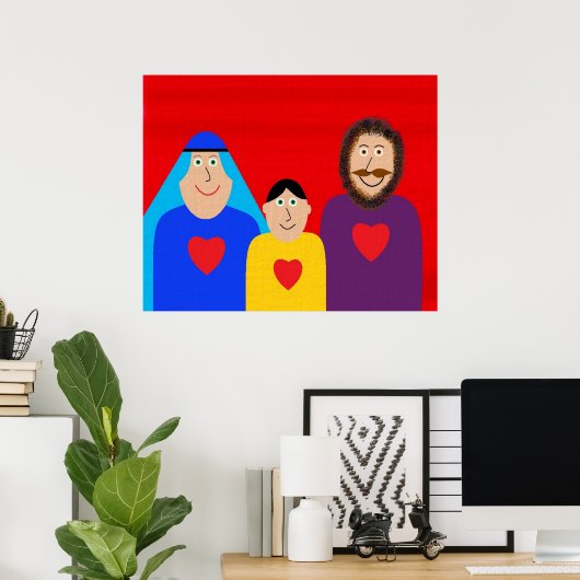 HOLY FAMILY POSTER (Thuiskantoor)