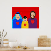 HOLY FAMILY POSTER (Keuken)