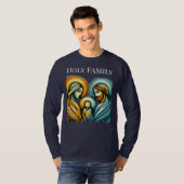 Holy Family Shirt met lange mouwen | Kerstthema (Voorkant volledig)