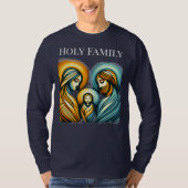 Holy Family Shirt met lange mouwen | Kerstthema (Voorkant)