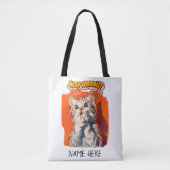 Holy Furball!  charmante poesje Tote Bag (Voorkant)