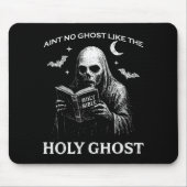 Holy Ghost Creepy Realistic Distressed Halloween B Muismat (Voorkant)