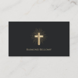 Holy Gold Cross Visitekaartje
