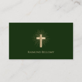 Holy Gold Cross Visitekaartje