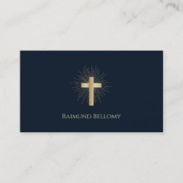 Holy Gold Cross Visitekaartje