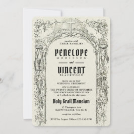 Holy Grail Wedding Kaart