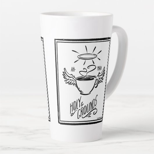 HOLY GROUNDS COFFEE LATTE MOK (Rechterhoek)