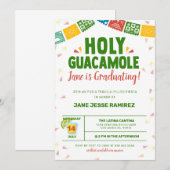 Holy Guacamole Afstuderen Fiesta Kaart (Voorkant / Achterkant)