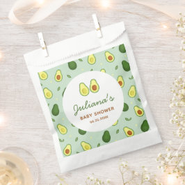 Holy Guacamole Avocado Groen Baby shower Bedankzakje