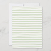 Holy Guacamole Avocado Neutral Bow Baby shower Kaart (Achterkant)