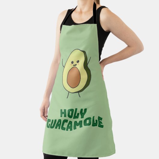 Holy guacamole - cute and happy kawaii avocado schort (Insitu)