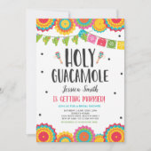Holy Guacamole Fiesta Cactus Vrijgezellenfeest Kaart (Voorkant)
