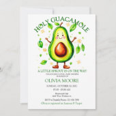 Holy Guacamole Fiesta Theme Boy of Girl Sprinkle Kaart (Voorkant)