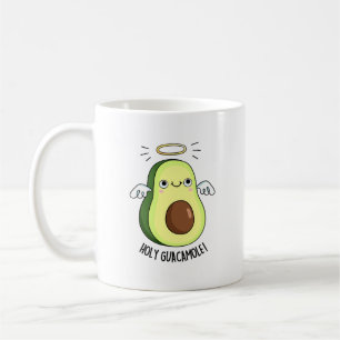 Holy Guacamole Funny Goody Avocado Pun Koffiemok
