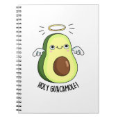 Holy Guacamole Funny Goody Avocado Pun Notitieboek (Voorkant)