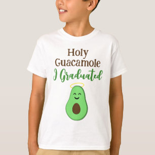 Holy Guacamole I afgestudeerd schattige avocado T-shirt