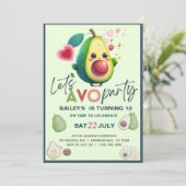 Holy Guacamole Leuke Avocado Verjaardag Fiesta fee Kaart (Staand voorkant)