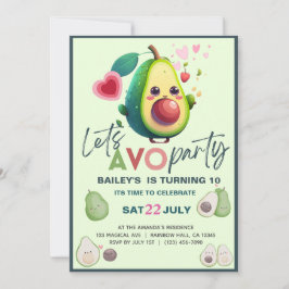 Holy Guacamole Leuke Avocado Verjaardag Fiesta fee Kaart