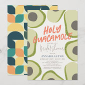 Holy Guacamole Modern Avocado Vrijgezellenfeest Kaart (Voorkant / Achterkant)