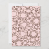 Holy Guacamole Roze Avocado Baby shower Bedankkaart (Achterkant)