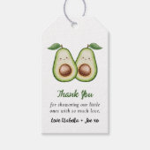 Holy Guacamole Twins Grappig Bedankt Cadeaulabel (Voorkant)