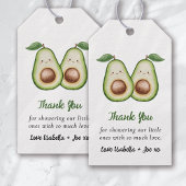 Holy Guacamole Twins Grappig Bedankt Cadeaulabel