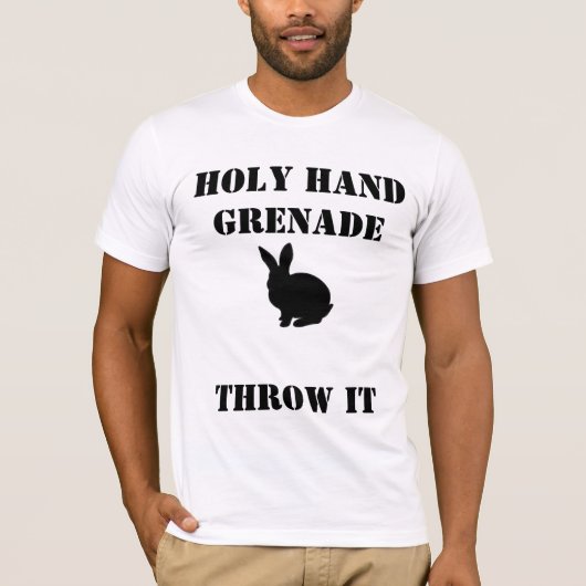 HOLY HAND GRENADE T-SHIRT (Voorkant)