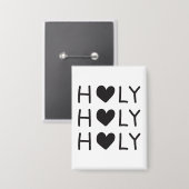 holy holy holy  button (Voorkant / Achterkant)