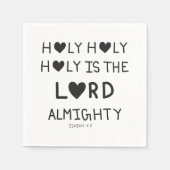 Holy Holy Holy is the lord almighty  Servet (Voorkant)