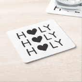 holy holy holy  kartonnen onderzetters (Schuin)