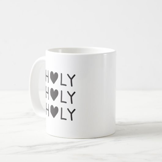 holy holy holy  koffiemok (Voorkant links)