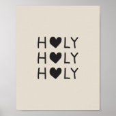 holy holy holy  poster (Voorkant)