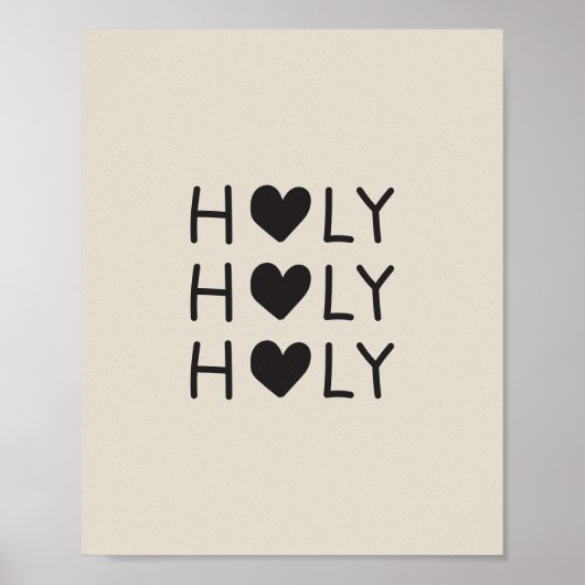 holy holy holy  poster (Voorkant)