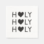 holy holy holy  servet (Voorkant)