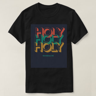 Holy Holy retro Christelijk t-shirt unisex