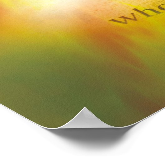 HOLY IS DE LANDE - CHRISTELIJK POSTER (Hoek)