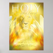 HOLY IS DE LANDE - CHRISTELIJK POSTER (Voorkant)